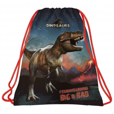 Derform Мешка DINOSAUR 17, Динозавър, 87358. за момче, черно и червено 87358 Derform Мешка DINOSAUR 17, Динозавър, 87358. за момче, черно и червено 87358