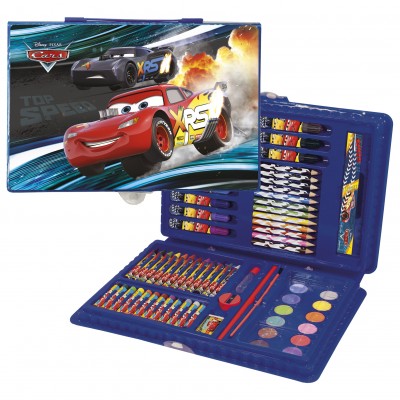 Derform Рисувателен комплект 71 части за момче, Cars 48, Колите, код 84098, за момче, многоцветен 84098 Derform Рисувателен комплект 71 части за момче, Cars 48, Колите, код 84098, за момче, многоцветен 84098