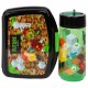 Derform Комплект бутилка и кутия за храна GAME DF 35, 103522, момче, зелено, многоцветен 103522 Derform Комплект бутилка и кутия за храна GAME DF 35, 103522, момче, зелено, многоцветен 103522