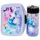 Derform Комплект бутилка и кутия за храна UNICORN 15, 103539, момиче, многоцветен 103539