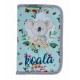 ABC123 Несесер с 1 цип Koala, Коала, зареден 24 ел. 831525, за момиче, светлосин 831525 ABC123 Несесер с 1 цип Koala, Коала, зареден 24 ел. 831525, за момиче, светлосин 831525