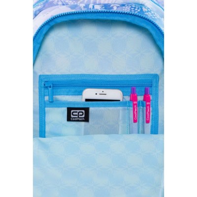CoolPack Ученическа светеща раница Spark L Frozen Light LED, L B45305, момиче, синя, мнигицветна L B45305 CoolPack Ученическа светеща раница Spark L Frozen Light LED, L B45305, момиче, синя, мнигицветна L B45305