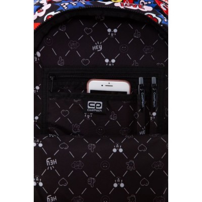 CoolPack Ученическа светеща раница с LED светлини Joy S Mickey Mouse, Мики Маус, L B47300, момче, многоцветна L B47300 CoolPack Ученическа светеща раница с LED светлини Joy S Mickey Mouse, Мики Маус, L B47300, момче, многоцветна L B47300