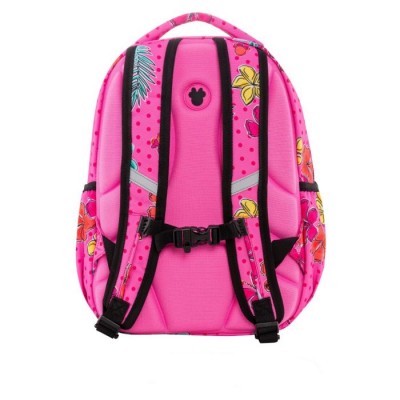 CoolPack Ученическа светеща раница с LED светлини Joy S Minnie Tropical, L B47301, момиче, розова. многоцветна L B47301 CoolPack Ученическа светеща раница с LED светлини Joy S Minnie Tropical, L B47301, момиче, розова. многоцветна L B47301
