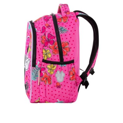 CoolPack Ученическа светеща раница с LED светлини Joy S Minnie Tropical, L B47301, момиче, розова. многоцветна L B47301 CoolPack Ученическа светеща раница с LED светлини Joy S Minnie Tropical, L B47301, момиче, розова. многоцветна L B47301