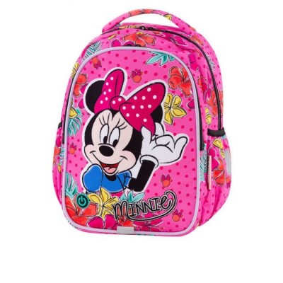CoolPack Ученическа светеща раница с LED светлини Joy S Minnie Tropical, L B47301, момиче, розова. многоцветна L B47301 CoolPack Ученическа светеща раница с LED светлини Joy S Minnie Tropical, L B47301, момиче, розова. многоцветна L B47301