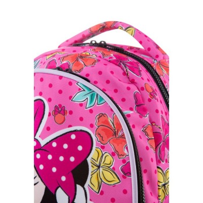 CoolPack Ученическа светеща раница с LED светлини Joy S Minnie Tropical, L B47301, момиче, розова. многоцветна L B47301 CoolPack Ученическа светеща раница с LED светлини Joy S Minnie Tropical, L B47301, момиче, розова. многоцветна L B47301