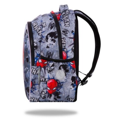 CoolPack Ученическа Светеща раница с LED светлини Joy S Spiderman Black, L B47303, за ,момче, синя, многоцветна L B47303 CoolPack Ученическа Светеща раница с LED светлини Joy S Spiderman Black, L B47303, за ,момче, синя, многоцветна L B47303