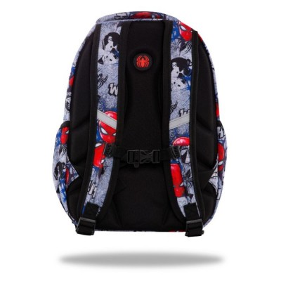 CoolPack Ученическа Светеща раница с LED светлини Joy S Spiderman Black, L B47303, за ,момче, синя, многоцветна L B47303 CoolPack Ученическа Светеща раница с LED светлини Joy S Spiderman Black, L B47303, за ,момче, синя, многоцветна L B47303