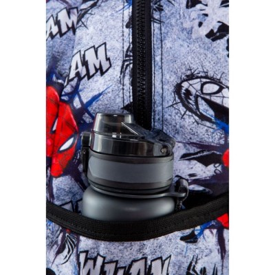 CoolPack Ученическа Светеща раница с LED светлини Joy S Spiderman Black, L B47303, за ,момче, синя, многоцветна L B47303 CoolPack Ученическа Светеща раница с LED светлини Joy S Spiderman Black, L B47303, за ,момче, синя, многоцветна L B47303