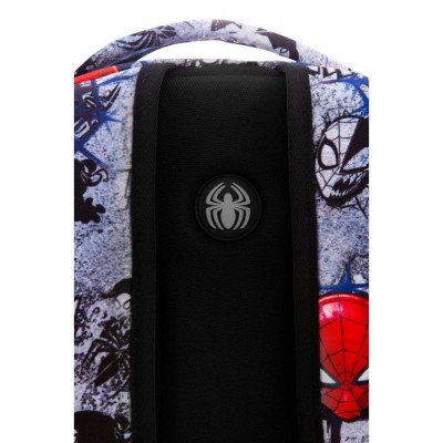 CoolPack Ученическа Светеща раница с LED светлини Joy S Spiderman Black, L B47303, за ,момче, синя, многоцветна L B47303 CoolPack Ученическа Светеща раница с LED светлини Joy S Spiderman Black, L B47303, за ,момче, синя, многоцветна L B47303