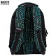BackUp Ергономична Ученическа раница Аntique Green, 89376, черно и зелено 89376 BackUp Ергономична Ученическа раница Аntique Green, 89376, черно и зелено 89376