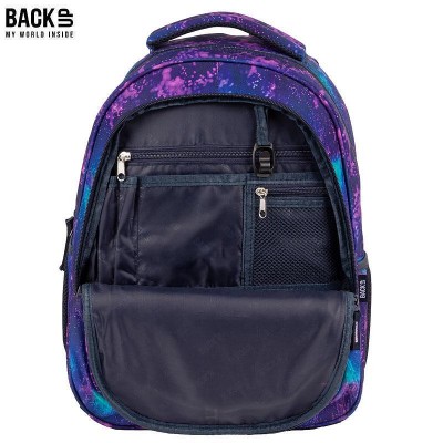 BackUp Ергономична Ученическа раница Purple dream, 89420, многоцветна 89420 BackUp Ергономична Ученическа раница Purple dream, 89420, многоцветна 89420
