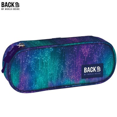 BackUp Ученически несесер, овален Purple dream, 88560, многоцветен 88560 BackUp Ученически несесер, овален Purple dream, 88560, многоцветен 88560