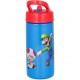 Детска Бутилка със сламка SUPER MARIO , 21401, 410мл. за момче, синьо и червено 21401 Детска Бутилка със сламка SUPER MARIO , 21401, 410мл. за момче, синьо и червено 21401