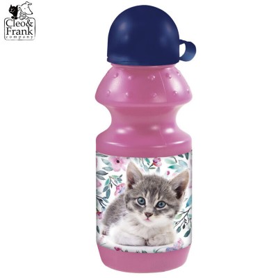 Комплект бутилка и кутия за храна Derform Cleo & Frank, котета, 76581 76581