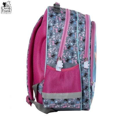 Ергономична ученическа раница Derform CLEO & FRANK 25, 75010, 38 х 28 х 18 см 75010 Ергономична ученическа раница Derform CLEO & FRANK 25, 75010, 38 х 28 х 18 см 75010