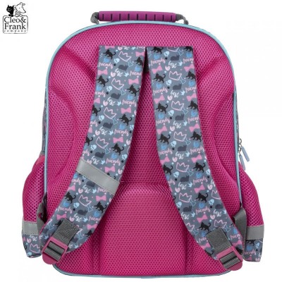 Ергономична ученическа раница Derform CLEO & FRANK 25, 75010, 38 х 28 х 18 см 75010 Ергономична ученическа раница Derform CLEO & FRANK 25, 75010, 38 х 28 х 18 см 75010