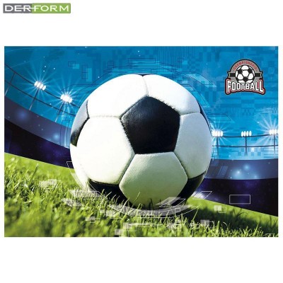 Derform Подложка за бюро, Football 16, Футбол, 81974, синя за момче 81974 Derform Подложка за бюро, Football 16, Футбол, 81974, синя за момче 81974
