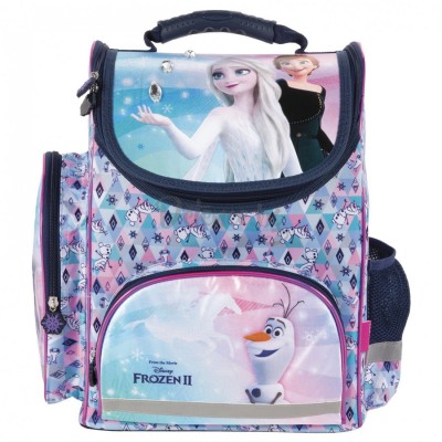 Derform Ученическа ергономична раница кутия Frozen 29, Елза и Анна, 81080, за момиче, многоцветна 81080 Derform Ученическа ергономична раница кутия Frozen 29, Елза и Анна, 81080, за момиче, многоцветна 81080