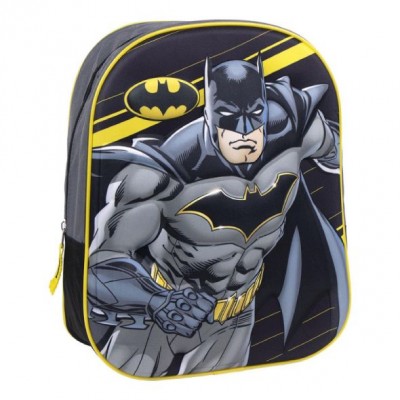 Cerda детска 3D раница BATMAN , R 8445484143294, Жълт, Черен, за момче R 8445484143294 Cerda детска 3D раница BATMAN , R 8445484143294, Жълт, Черен, за момче R 8445484143294