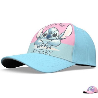 Kids Licensing, Детска шапка с козирка Stitch, 52-54 см, R hat_8435507884891, многоцветна