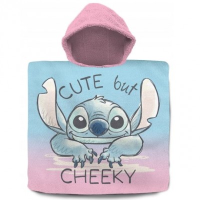 Kids Licensing Детско пончо за плаж и баня Stitch 60x120 см., R 8435507884648, многоцветен