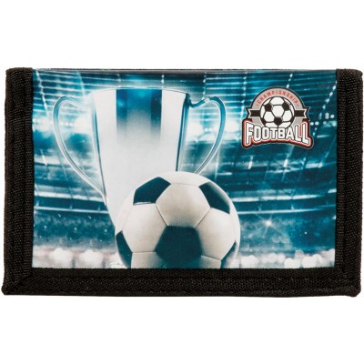 Derform., Детско Портмоне FOOTBALL 17, Футбол, 95780, момче, синьо и черно. 95780 Derform., Детско Портмоне FOOTBALL 17, Футбол, 95780, момче, синьо и черно. 95780