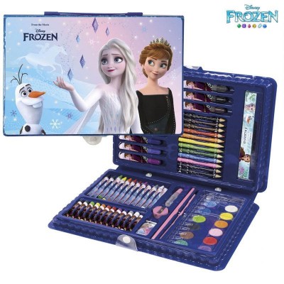 Рисувателен комплект 71 части за момиче, FROZEN 29 Елза и Анна, 84111, ммногоцветен 84111 Рисувателен комплект 71 части за момиче, FROZEN 29 Елза и Анна, 84111, ммногоцветен 84111