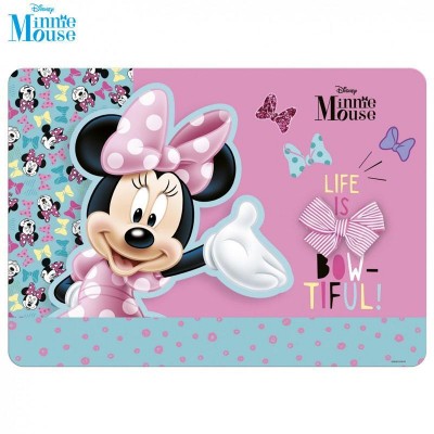 Derform Подложка за бюро ламинирана, Minnie 26, Мини Маус, 81783 за момиче, розова, многоцветна 81783 Derform Подложка за бюро ламинирана, Minnie 26, Мини Маус, 81783 за момиче, розова, многоцветна 81783
