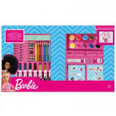 Disney, рисувателен комплект, куфарче, BARBIE , 52 ел., BR0826, момиче, многоцветен BR0826