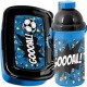 Paso Бутилка за вода GOAL, Футбол PP21FT-3021 0.5л. за момче, синьо и черно PP21FT-3021