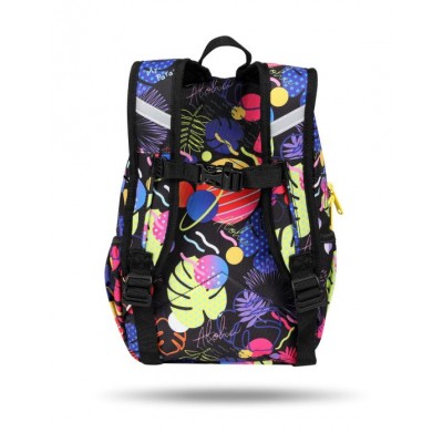 Раница за детска градина Coolpack - Toby - Stitch Black, L F023886, черна, многоцветна Раница за детска градина Coolpack - Toby - Stitch Black, L F023886, черна, многоцветна