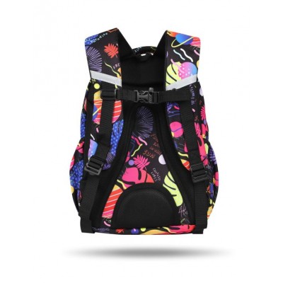 Ученическа раница Coolpack - JERRY - Stitch Black, L F029886, черна, многоцветна Ученическа раница Coolpack - JERRY - Stitch Black, L F029886, черна, многоцветна