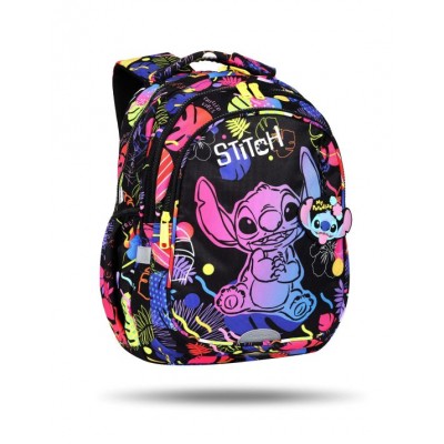 Ученическа раница Coolpack - JERRY - Stitch Black, L F029886, черна, многоцветна Ученическа раница Coolpack - JERRY - Stitch Black, L F029886, черна, многоцветна