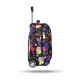 Ученическа раница на колела Coolpack - Compact - Stitch Black, L F086886, многоцветна L F086886 Ученическа раница на колела Coolpack - Compact - Stitch Black, L F086886, многоцветна L F086886