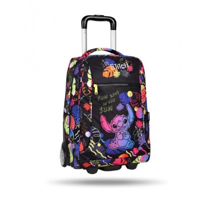 Ученическа раница на колела Coolpack - Compact - Stitch Black, L F086886, многоцветна L F086886 Ученическа раница на колела Coolpack - Compact - Stitch Black, L F086886, многоцветна L F086886