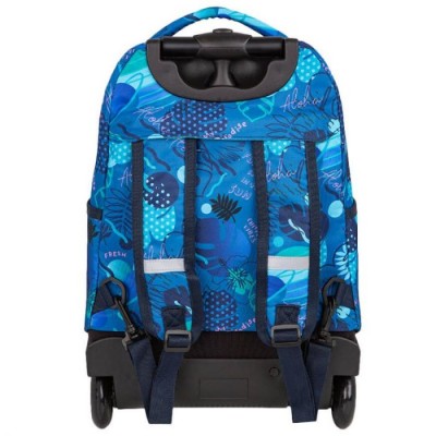 Ученическа раница на колела Coolpack - Jack - Stitch, LUF107780, синя, многоцветна