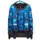 Ученическа раница на колела Coolpack - Jack - Stitch, LUF107780, синя, многоцветна