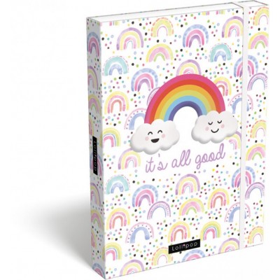 Lizzy card Кутия с ластик LOLLIPOP ITS ALL GOOD 21871456, за момиче, лилавa, многоцветна 21871456