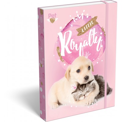 Lizzy card Кутия с ластик LITTLE FRIENDS 16635, за момиче, розова, многоцветна 16635 Lizzy card Кутия с ластик LITTLE FRIENDS 16635, за момиче, розова, многоцветна 16635