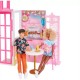 Mattel Къща за кукли Barbie преносима на 2 етажа, с аксесоари, момиче, многоцветна R 194735007653 Mattel Къща за кукли Barbie преносима на 2 етажа, с аксесоари, момиче, многоцветна R 194735007653