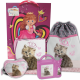 Paso Подаръчен комплект Gift Bag Коте 4 в1, RHV303- 1, Кутия и бутилка за обяд, чантичка сърце, чанта за рамо и мешка, за момиче RHV303- 1 Paso Подаръчен комплект Gift Bag Коте 4 в1, RHV303- 1, Кутия и бутилка за обяд, чантичка сърце, чанта за рамо и мешка, за момиче RHV303- 1