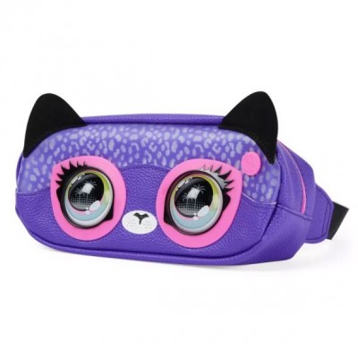 Spin Master, Интерактивна детска чанта за кръста Purse Pets Savannah Spotlight, R 778988457528, момиче, лилава, многоцветна Spin Master, Интерактивна детска чанта за кръста Purse Pets Savannah Spotlight, R 778988457528, момиче, лилава, многоцветна