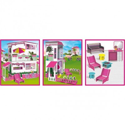 Lisciani Къща за кукли Barbie, R 68265, момиче R 68265 Lisciani Къща за кукли Barbie, R 68265, момиче R 68265