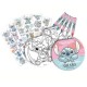 Kids Licensing, Комплект за оцветяване Stitch, в кутия, R 8435507884396, момиче, розова, многоцветна
