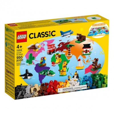 Конструктор LEGO Classic Около света, R 11015, многоцветна Конструктор LEGO Classic Около света, R 11015, многоцветна