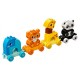 LEGO Детски Конструктор LEGO DUPLO Влак за животни, R10955, 15 части, момиче и момче, многоцветен LEGO Детски Конструктор LEGO DUPLO Влак за животни, R10955, 15 части, момиче и момче, многоцветен