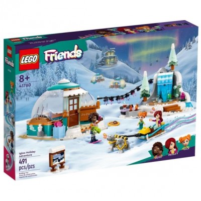 Конструктор LEGO Friends Празнично приключение с иглу, R 41760, многоцветен