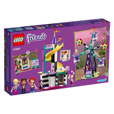 Конструктор LEGO Friends Магическо виенско колело и пързалка 41689, многоцветен Конструктор LEGO Friends Магическо виенско колело и пързалка 41689, многоцветен